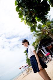 Nishino Koharu "Uniforme escolar junto al mar + traje de baño High Fork" [Minisuka.tv]
