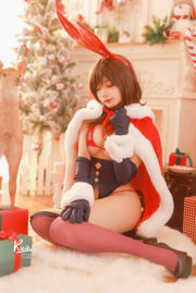 [Net Red COSER Photo] Anime-Blogger Rainight 魈雨-Christmas Rabbit