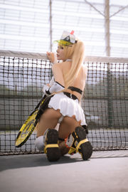 [COS Welfare] Anime blogger A Bao is also a rabbit girl - Betsy Tennis Suit