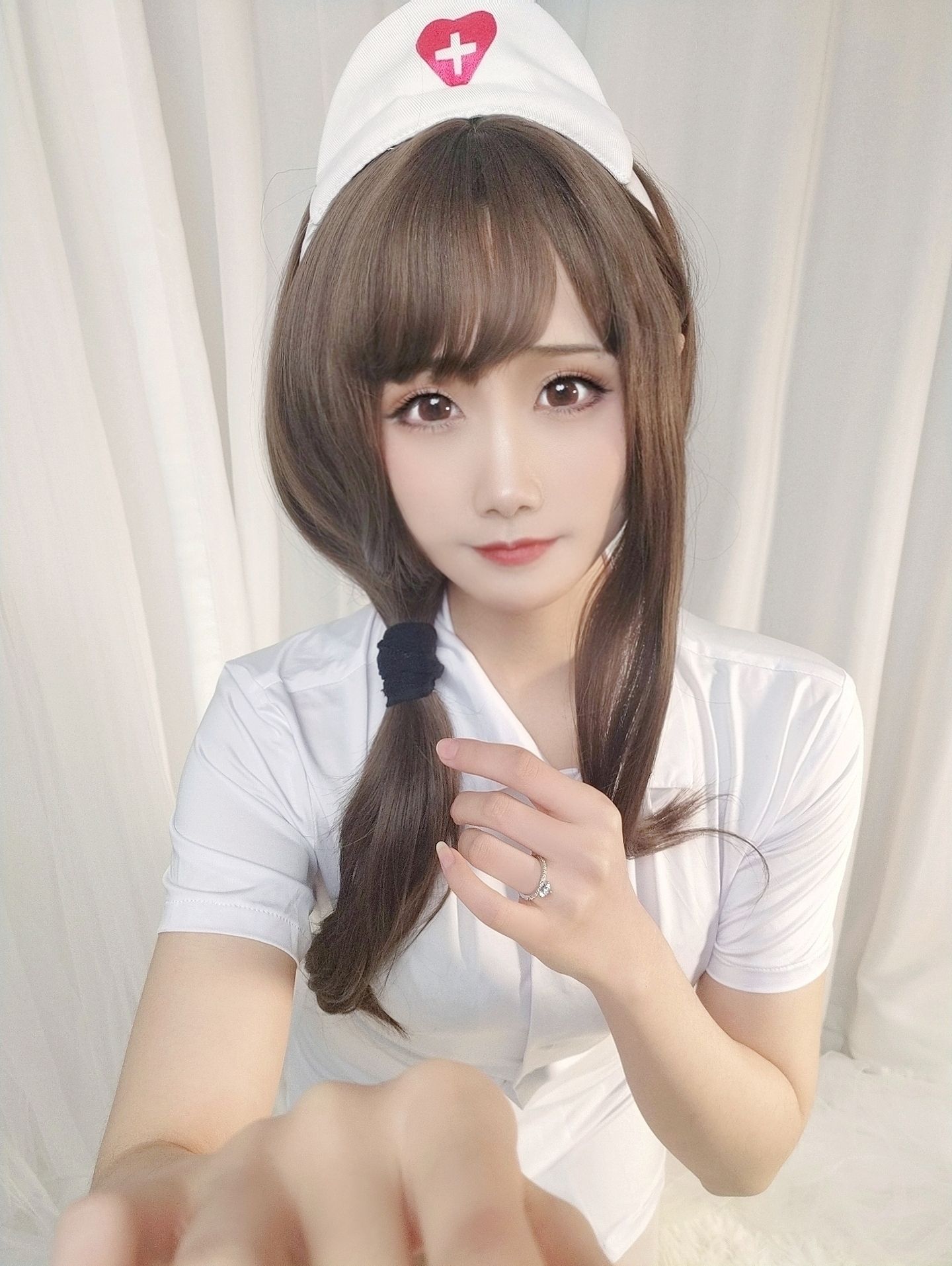 [Cosplay] Anime Blogger Xiaomei Ma - (Selfie de Navidad) Esposa enfermera Página 7 No.863c96