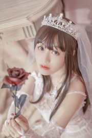[Net Red COSER Photo] Anime blogger off the tail Mizuki - robe de mariée