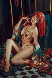 [Net Red COSER Photo] Automne et Corgi (Xia Xiaoqiu Qiuqiu) - Kimono
