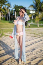Ye Jiayi "Sexy en la playa hace que sentirse incontrolable" [TGOD Push Goddess]