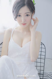 [尤蜜荟YouMiabc] 흰색 치마를 입은 Shen Mengyao 소녀