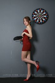 [IESS ] Model: Wan Ping "Gaun Merah Seksi"