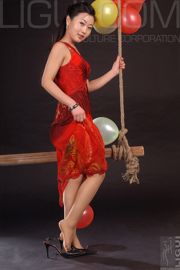 [丽 柜 LiGui] 모델 샤오 루루의 "아이 다운 무죄"사진