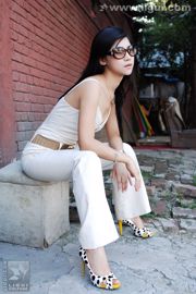 Modell Karuru "Street Show der Mode Fuß Experten" [丽 柜 LiGui] Seidenfuß Foto Bild