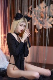 [Bien-être COS] Anime blogueur Nan Tao Momoko - chat noir