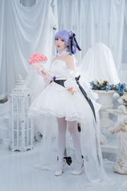 [Cosplay Photo] Lindo y popular Coser Noodle Fairy - Vestido de novia de unicornio