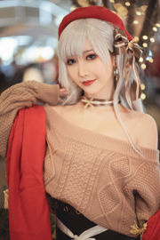 [ภาพถ่าย COSER คนดังทางอินเทอร์เน็ต] Coser Noodle Fairy-Christmas Befa ที่น่ารักและเป็นที่นิยม