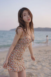 [Cosplay-Foto] Beliebtes Coser Kurokawa - Blumenkleid für Inseltrips