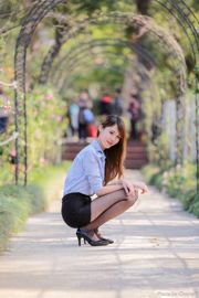 [Taiwan Goddess] Irene „Outside Shooting of Shilin Mansion (3 zestawy kostiumów)”