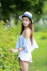 [Model tender Taiwan] Han Yu "Pemotretan Di Luar Yuanshan Flower Expo"